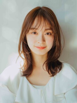 サインヘアー 静岡(sign hair) ミディアムレイヤー