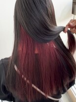 サラジュ 仁川店(SARAJU)&nbsp;デザインカラー　インナー×ボルドールビー