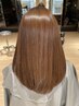 手触り滑らか地毛風ストレート＋カット　34100