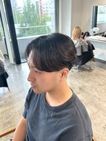 ザ オーダー(THE ORDER)&nbsp;メンズローフェード毛流れセンターパートヘア