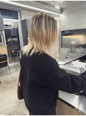 バレイヤージュ/ミディアムヘア[表参道/原宿］