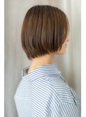 □ウザバングカーキベージュマッシュボブ405上尾20代30代40代