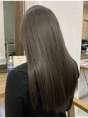 【艶髪】透明感カラー×内部から潤うミネコラトリートメント