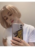 ホワイトブランド/切りっぱなしボブ