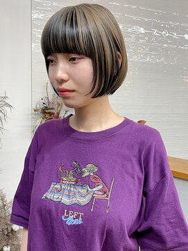 ソル(sol.) 【Naoya】アンブレラカラー×ショートボブ