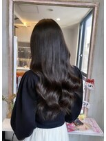 どぅ～す 梅田店&nbsp;カラー+編込みエクステorシールエクステ40枚 梅田すぐ