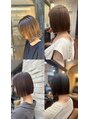 シャル 町田(shalu) 骨格に合わせた切りっぱなしボブ/20代30代