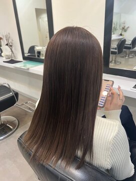 ハムレッツ 髪質改善/縮毛矯正乾かしただけできまる髪質改善ストレート