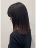 【藤村限定】似合わせカット+ナチュラルストレート¥9,120