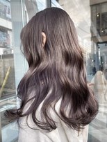 ディモアンド 表参道(Dimo&)&nbsp;x透明感カラー/イメチェン/ホワイトブロンド/外ハネボブ/美髪