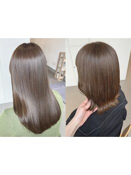 【守山】ノンダメージ【超高濃度水素カラー】髪が本当に綺麗に・白髪予防も出来ちゃう♪大人女性高評価◎