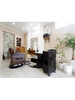 1席のみの完全プライベート贅沢サロン♪周りを気にせず、自分だけの時間を過ごしたい方にオススメ◎