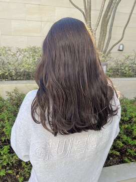 スタイル 成城学園前(STYLE) ナチュラルブラウン　ロングヘア　オージュアトリートメント