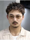 名古屋栄スパイキーパーマスパイキーショートピンパーマツイスト