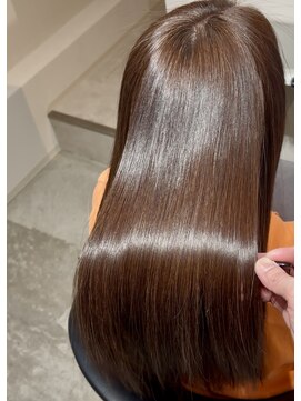 【髪質改善】プレミアム美髪トリートメントカラー