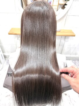 【自分史上一番☆】髪質改善縮毛矯正