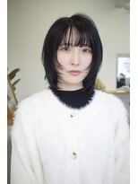 フィル(fil)&nbsp;レイヤーボブ／ネイビー