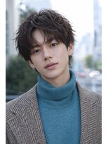 ベル 表参道店(Belle)&nbsp;men'shair/センターパート/ツーブロック/シャドウパーマ