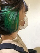 ルシードスタイル リム(LUCIDO STYLE Rim) インナー+グリーン