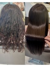 【もう「シャキーン」とは言わせない】地毛と錯覚するほど柔らかい、極上の「美髪縮毛矯正」