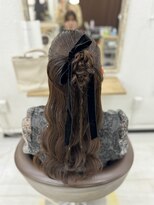 プティクローシェ バイ クオーレ(petite cloche by CUORE)&nbsp;カチモリハーフアップ