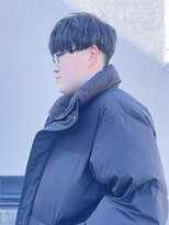 ネクストフォーヘアー(NEXT for hair)&nbsp;メンズマッシュ　波巻きパーマ　メンズショート