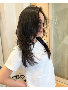 バロンフェム(baLon.fem) 【stylist AMI】ざっくり海外レイヤー
