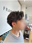 強めフェザーパーマ