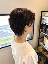 スーリール 福岡別府店(Sourire) くせ毛ショート ハンサムショート 40代