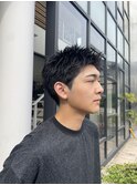 メンズ/ニュアンスパーマ/マッシュショート