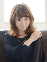 アース 浦安店(HAIR&MAKE EARTH)&nbsp;リュクスなソフトカールミディ　　EARTH浦安