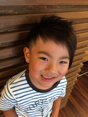 サイドすっきり！男の子ヘアー