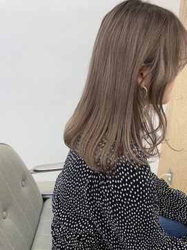 シキ 渋谷(siki) 【siki】くすみベージュロブ(原宿/表参道)