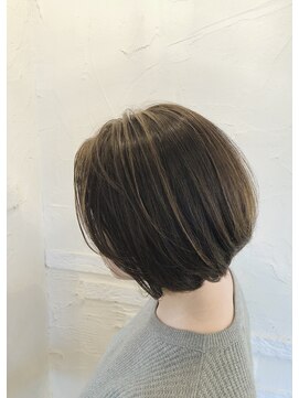 リンネ ヘアサロン(linne hairsalon) グレイカラー×ハイライト