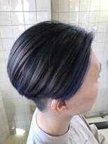 ヘアーアンドメイク アートカーレ(HAIR&MAKE art K) blue　inner