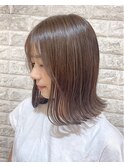 ★韓国風★ナチュ可愛外ハネ切りっぱなし