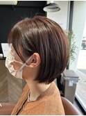 丸みマッシュショート