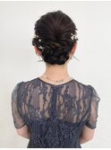お呼ばれヘアアレンジ/20代/30代