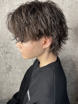 ロンド クラン 岡崎(Lond Clan) 波巻きパーマ_ウルフカット_ウルフパーマ