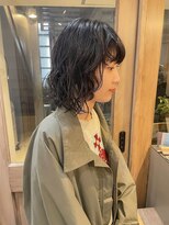 ルアウハク 梅田(LUAU Haku)&nbsp;・casual natural perm wolf【Haku/梅田/タクノ】