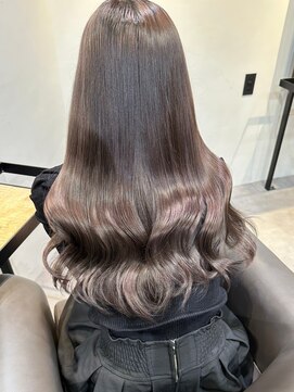 ベレーザ 渋谷(BELEZA) 4684髪質改善グレージュカラーレイヤーロング韓国ワンホンヘア