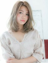 アルバハナレ 横浜(αlba HANARE)&nbsp;関内/髪質改善/プラチナカラー×ハイライトカラー♪a