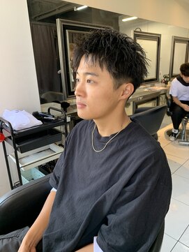 アイズ 海老名(AIZU) ショートアップバングジェットモヒカンスウィングアップバング