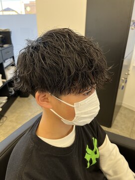 ラッドバイプティパ(rad...by petit-pas) ＊波巻きスパイラルパーマ/メンズカット/水戸/パーマ/眉毛/学割