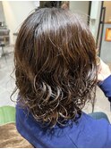 【簡単セット♪】ミディアムパーマ