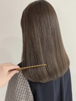 ビアンカ(BIANCA)の写真/≪カット+カラー+tr￥8800≫”髪質改善酸熱トリートメント”導入◎傷みでお悩みの方必見です！【前橋】