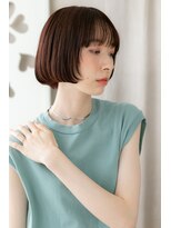カバーヘア ブリス 戸田公園西口店(COVER HAIR bliss) ココアブラウンレイヤーカットショートボブY戸田公園30代40代