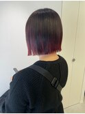 隠しツーブロック入りパツっとボブ♪♪担当ニキ