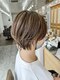 ジュニーバイユイマァル(JUNNY by YUIMARL)の写真/【倉敷駅徒歩6分】ショート×バレイヤージュでトレンドを抑えた旬の似合わせスタイルへ♪理想を叶える★