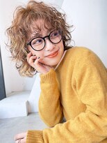 マロンベージュ似合わせカットメルティカラー_9137